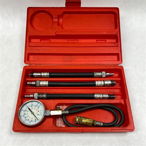 snap on compression gauge set